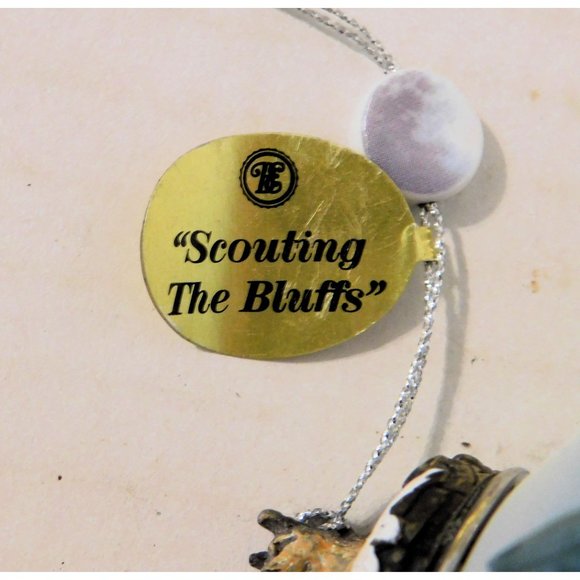 Call of the Wilderness Ornament Scouting the Bluffs Kevin Daniel 2000 Bradford - Picture 4 of 4